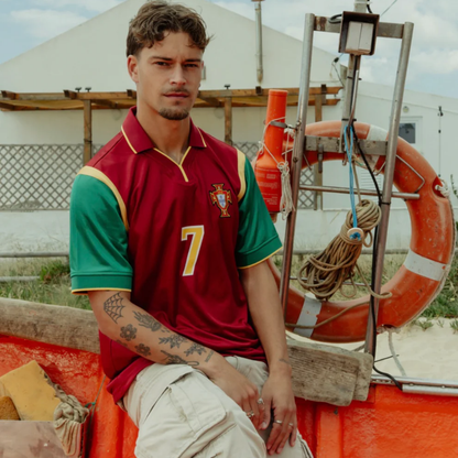CAMISOLA PORTUGAL RELANÇAMENTO RETRÔ 1992-2026
