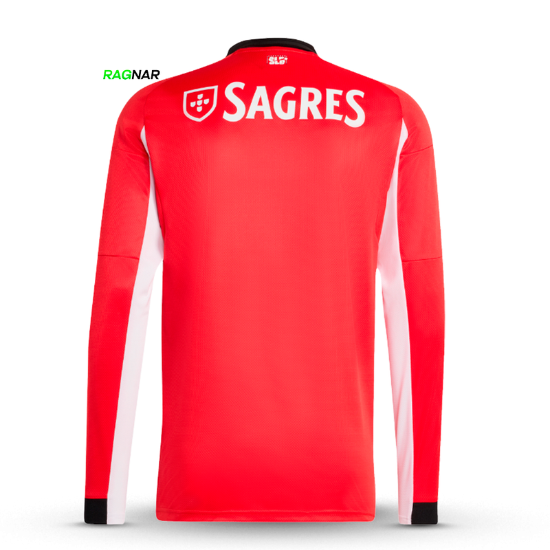 Camisola Benfica Manga Longa Principal 2025/26 - ÚLTIMAS UNIDADES! 🔥🦅