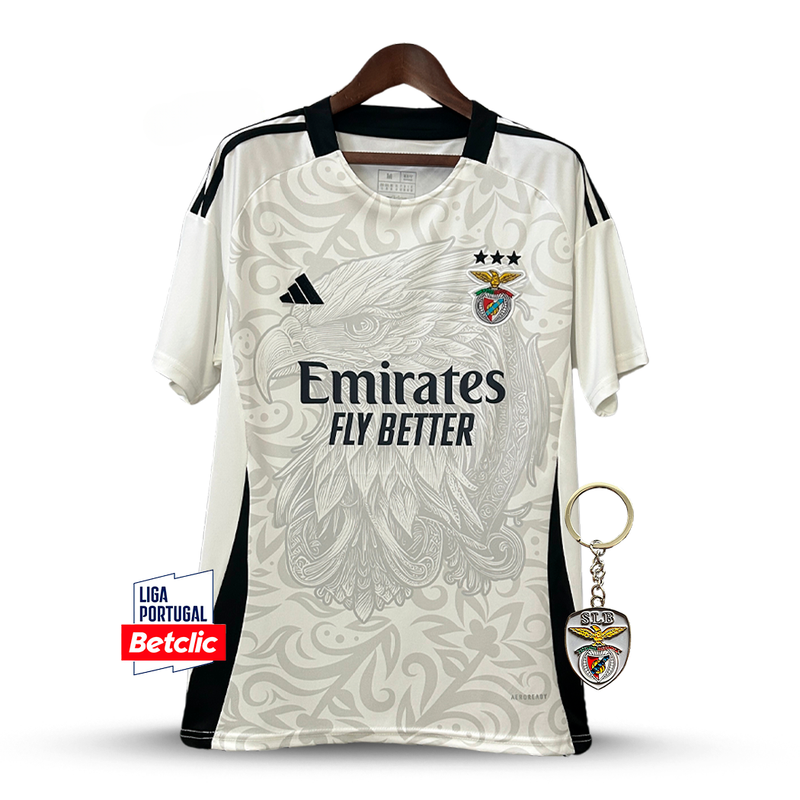 Camisola Benfica Águia Branca 2025/26 - ÚLTIMAS UNIDADES! 🔥🦅
