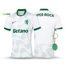 Camisola Sporting Alternativa Branca 2025/26 - LANÇAMENTO! 🔥💚