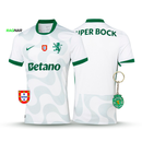 Camisola Sporting Alternativa Branca 2025/26 - LANÇAMENTO! 🔥💚