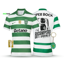 Camisola Sporting Principal BICAMPEÃO 2025/26 - LANÇAMENTO! 🦁🏆