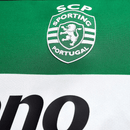 Detalhes da camisola oficial do Sporting 2024/25

