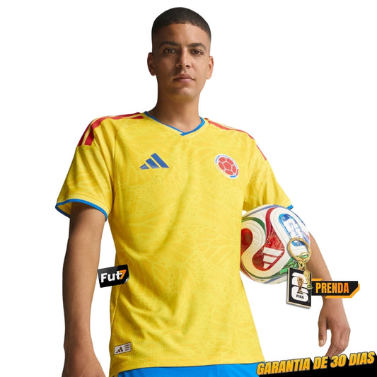 CAMISOLA COLOMBIA PRINCIPAL MUNDIAL 2026 AUTHENTIC