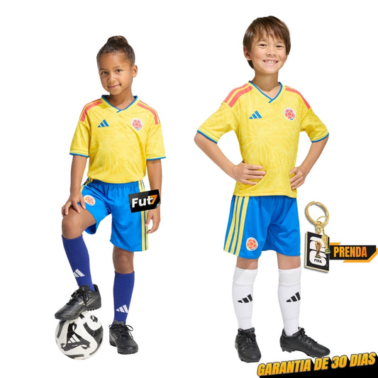 KIT DE CRIANÇA COLOMBIA PRINCIPAL MUNDIAL 2026