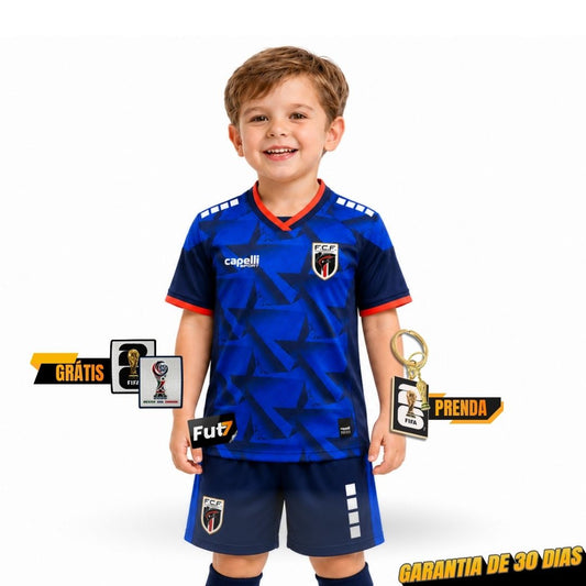 KIT DE CRIANÇA CABO VERDE PRINCIPAL MUNDIAL 2026