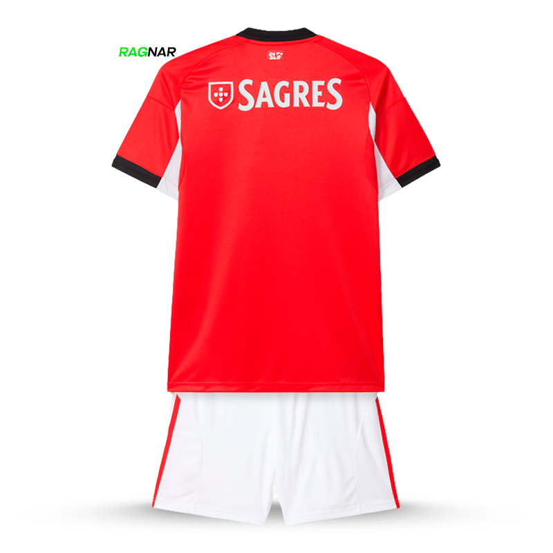 Conjunto Infantil Benfica Principal 2025/26 - ÚLTIMAS UNIDADES! 🔥🦅