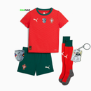 Conjunto Infantil Portugal Principal 2025/26 - LANÇAMENTO! 🔥🇵🇹