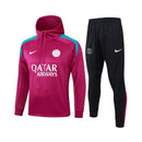 PSG 24/25 - Fato de Treino - 1/2 Zip c/Capuz