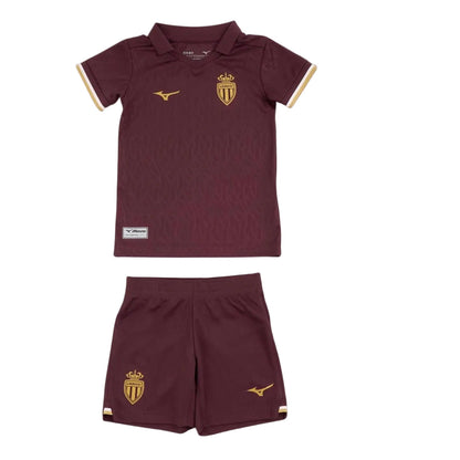 KIT DE CRIANÇA MÔNACO ALTERNATIVO 2026/27