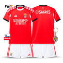 Conjunto Infantil Benfica Principal 2025/26 - ÚLTIMAS UNIDADES! 🔥🦅