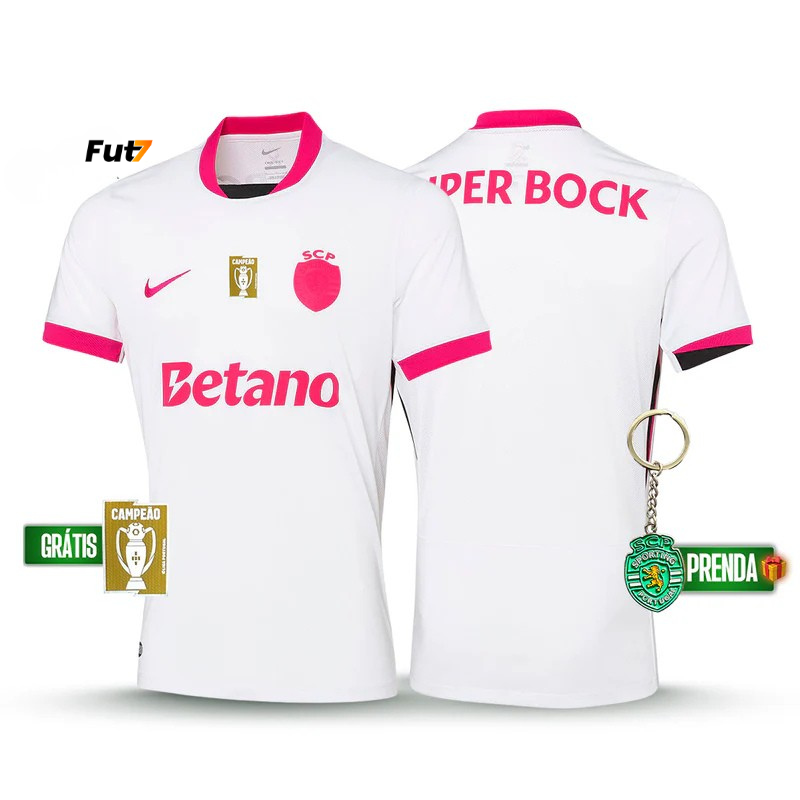 Camisola Sporting OUTUBRO ROSA rosa 2025/26 - LANÇAMENTO