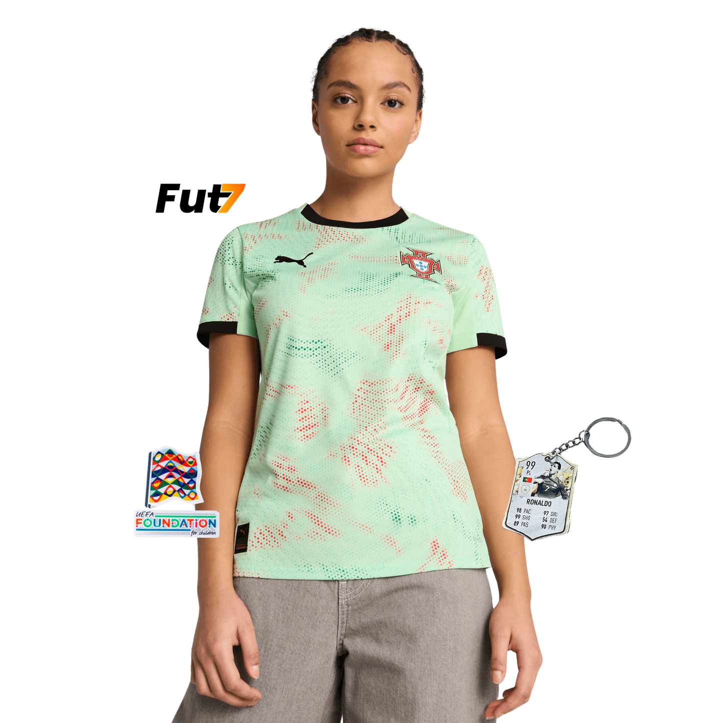 Camisola Feminina Portugal Alternativa 2025/26 - LANÇAMENTO! 🔥🇵🇹