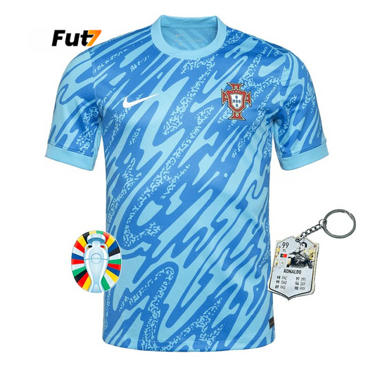 Camisola Portugal Guarda-Redes Azul 2024/25 - ÚLTIMAS UNIDADES! 🔥🇵🇹
