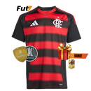 Camisa Flamengo I 2025-26 - Vermelho e Preto