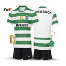Conjunto Infantil Sporting Principal 2025/26 - LANÇAMENTO! 🔥💚