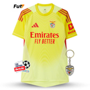 Camisola Benfica Guarda-Redes Amarela 2025/26 - ÚLTIMAS UNIDADES! 🔥🦅