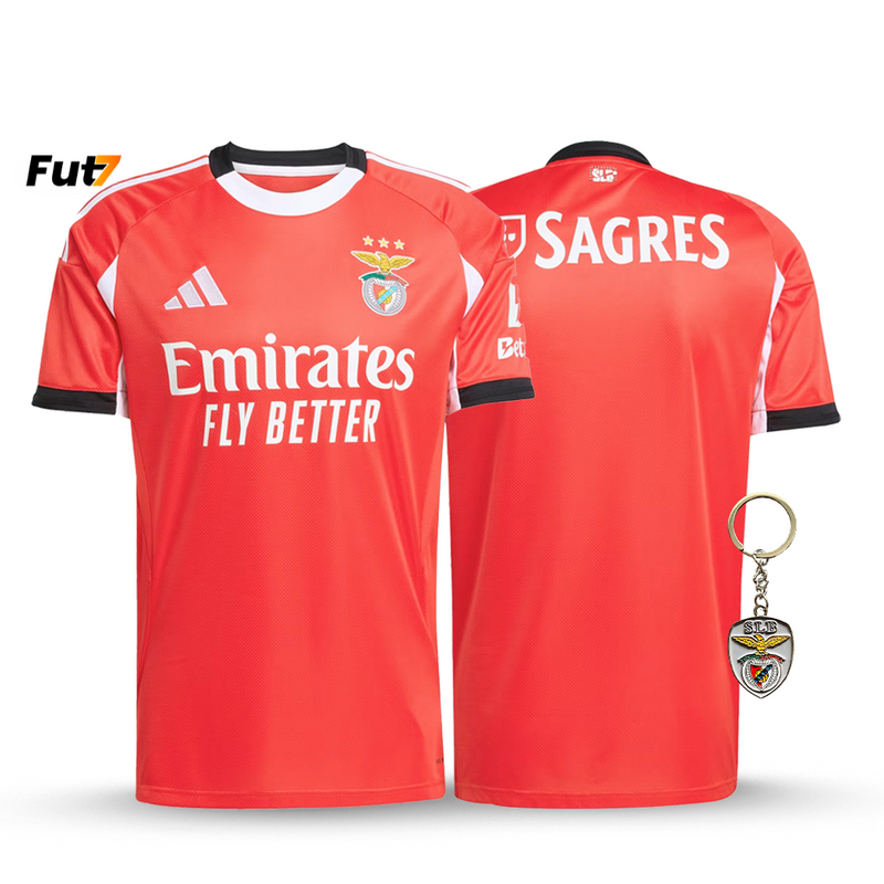 Camisola Benfica Principal 2025/26 - ÚLTIMAS UNIDADES! 🔥🦅