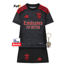 Conjunto Infantil Benfica Alternativa 2024/25 - ÚLTIMAS UNIDADES! 🔥🦅