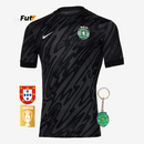 Camisola Sporting Guarda-Redes Preta 2024/25 - ÚLTIMAS UNIDADES! 🔥💚