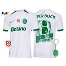 Camisola Sporting Alternativa BICAMPEÃO 2024/25 - MODELO EXCLUSIVO! 🦁🏆