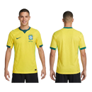 Camisola Brasil Home I 2026/27 Jogador Nike Masculino - Amarelo