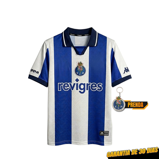 Camisola PORTO retro 1999/00 - azul e branca