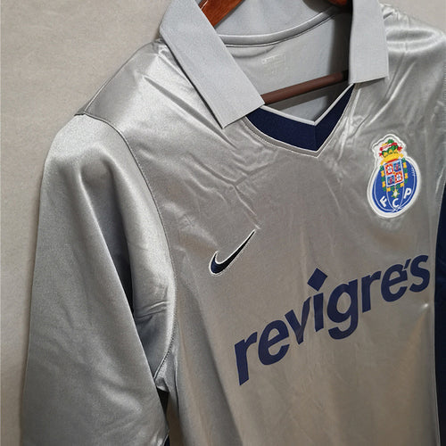 Camisola PORTO retro 2001/02 - cinza/azul