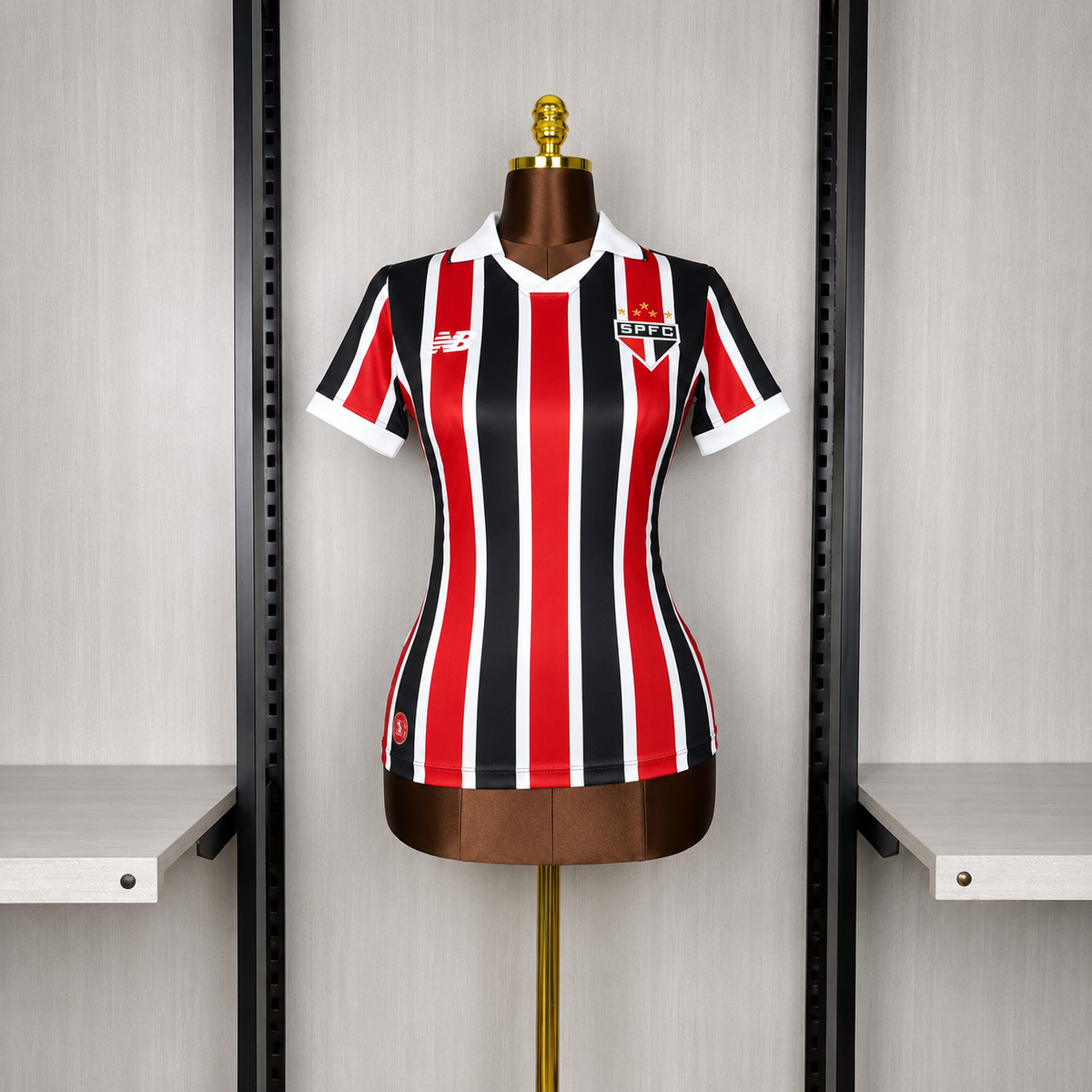 SÃO PAULO FC MULHER ALTERNATIVO TRICOLOR 2026/27