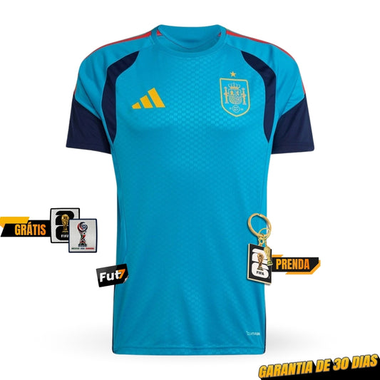 CAMISOLA ESPANHA PRE-MATCH PRINCIPAL MUNDIAL 2026
