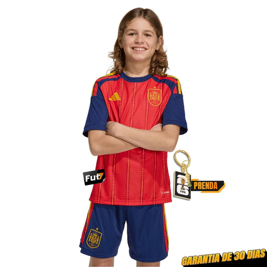 KIT DE CRIANÇA ESPANHA PRINCIPAL MUNDIAL 2026
