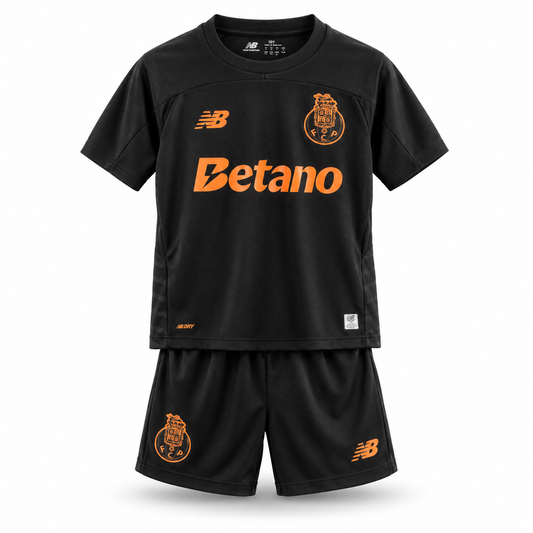 KIT DE CRIANÇA FC PORTO DRAGÃO QUARTO EQUIPAMENTO 2026/27 LANÇAMENTO