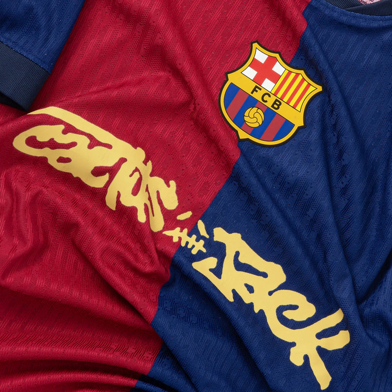 Camisola Barcelona X CACTUS JACK Principal 2024/25 - LANÇAMENTO! 🔥