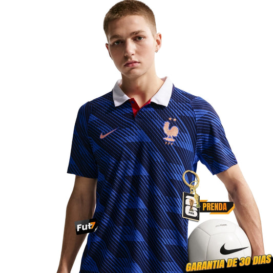 CAMISOLA FRANÇA PRINCIPAL MUNDIAL 2026 AUTHENTIC