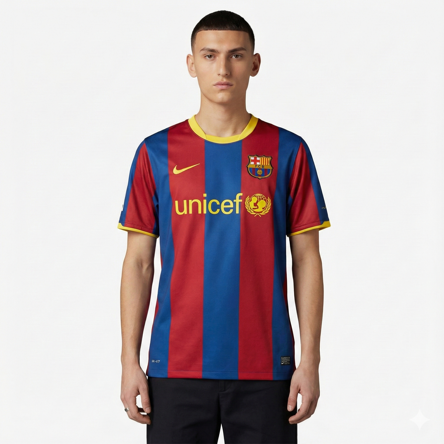 Camisola Retrô Barcelona 2010/11 I
