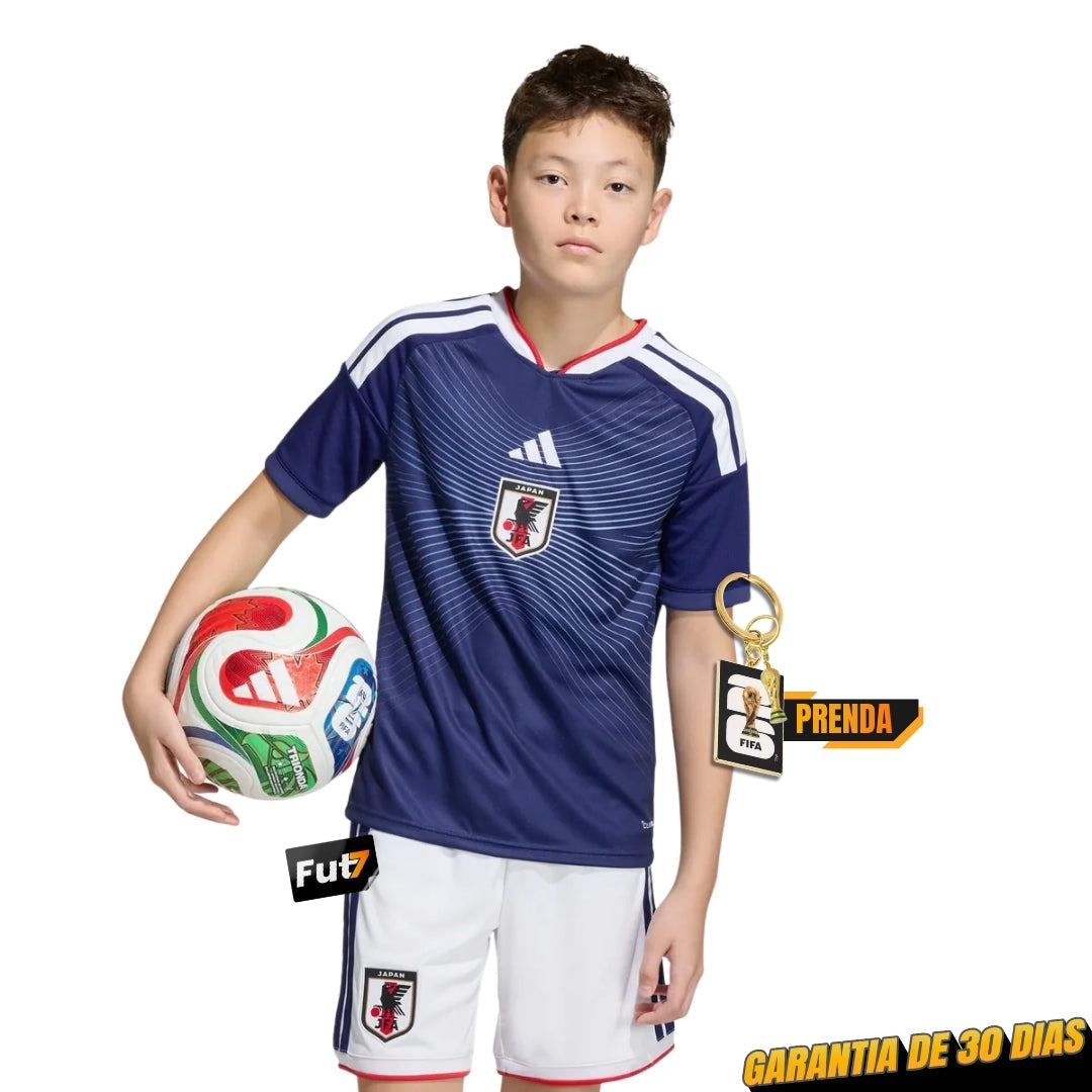 KIT DE CRIANÇA JAPÃO PRINCIPAL MUNDIAL 2026