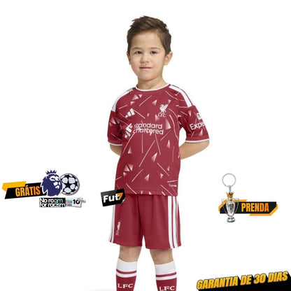 KIT DE CRIANÇA LIVERPOOL PRINCIPAL 26/27