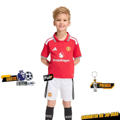 KIT DE CRIANÇA MANCHESTER UNITED PRINCIPAL 26/27