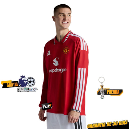 CAMISOLA MANCHESTER UNITED PRINCIPAL 26/27 MANGA LONGA