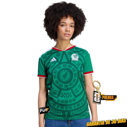 CAMISOLA MÉXICO PRINCIPAL MUNDIAL 2026 MULHER