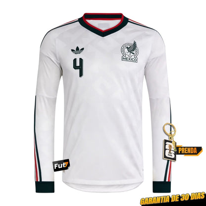 CAMISOLA MÉXICO ALTERNATIVA MUNDIAL 2026 MANGA LONGA