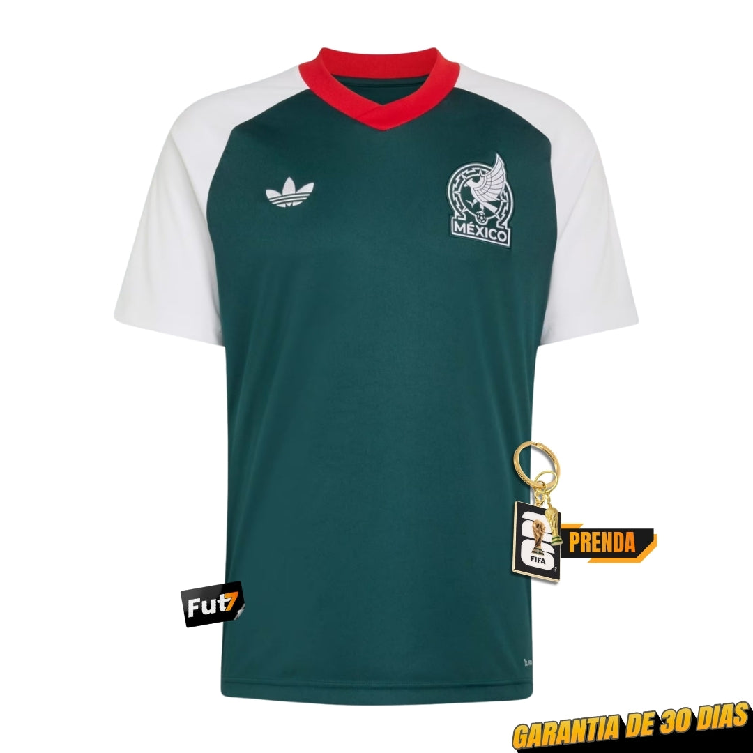 CAMISOLA MÉXICO PRE-MATCH ALTERNATIVA MUNDIAL 2026