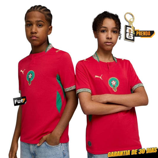 KIT DE CRIANÇA MARROCOS PRINCIPAL MUNDIAL 2026
