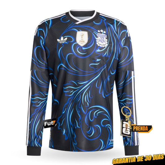 CAMISOLA ARGENTINA ALTERNATIVA MUNDIAL 2026 MANGA LONGA