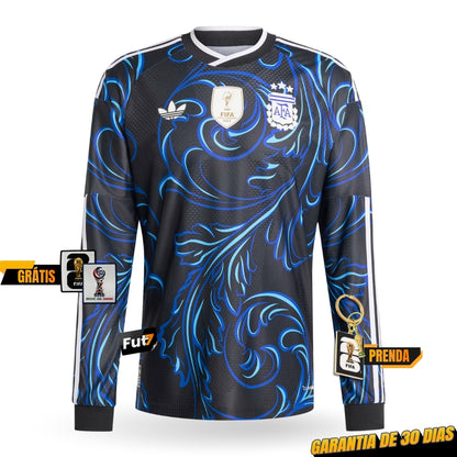 CAMISOLA ARGENTINA ALTERNATIVA MUNDIAL 2026 MANGA LONGA