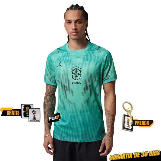 CAMISOLA BRASIL GUARDA-REDES TERCEIRO EQUIPAMENTO MUNDIAL 2026