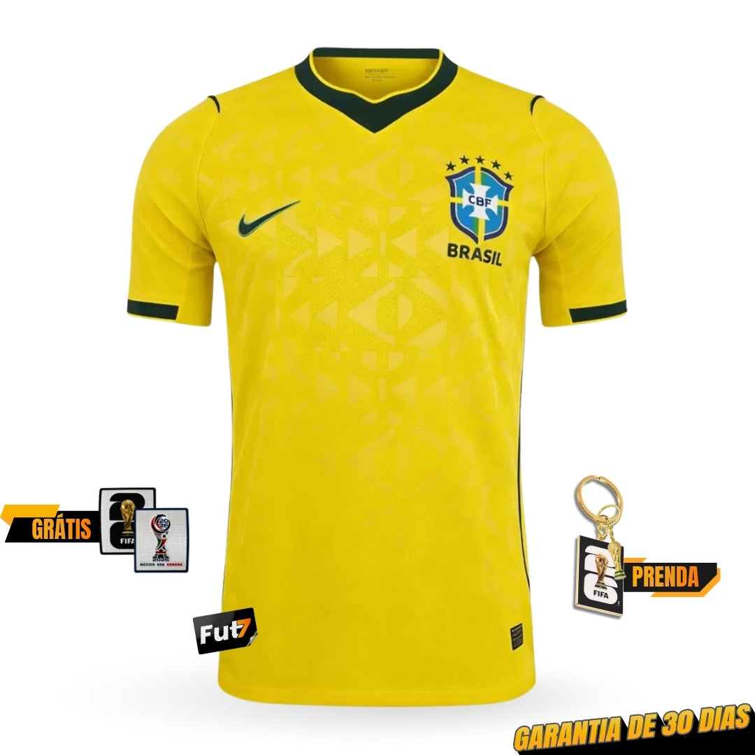 CAMISOLA BRASIL PRINCIPAL MUNDIAL 2026