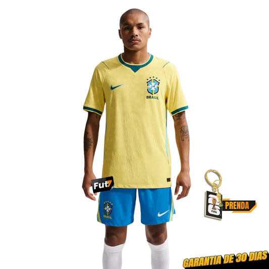 CAMISOLA BRASIL PRINCIPAL MUNDIAL 2026 AUTHENTIC