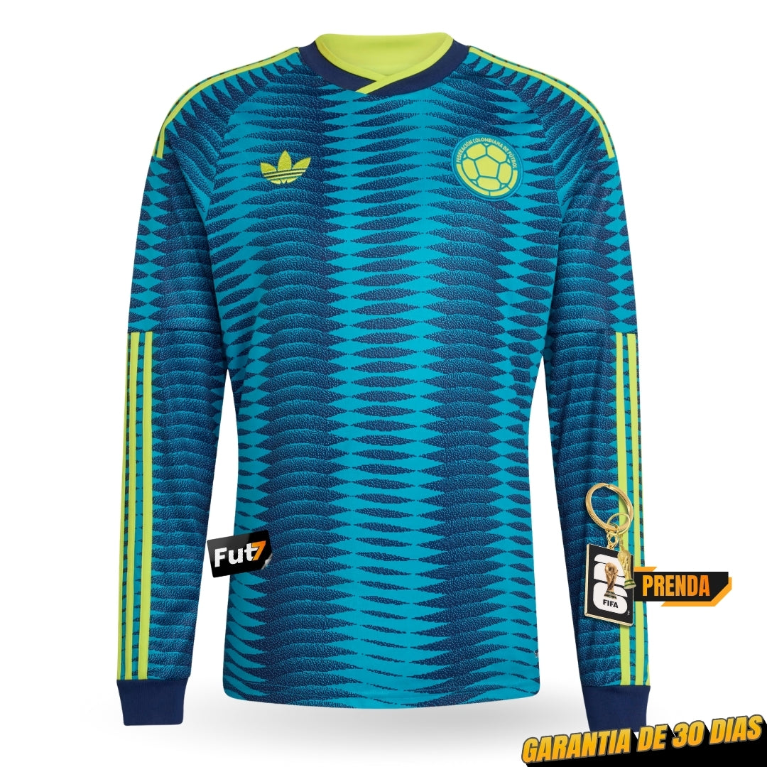 CAMISOLA COLOMBIA ALTERNATIVA MUNDIAL 2026 MANGA LONGA