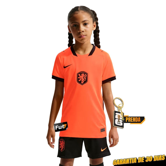 KIT DE CRIANÇA HOLANDA PRINCIPAL MUNDIAL 2026